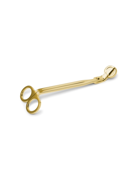 Candle wick trimmer scissors, gold