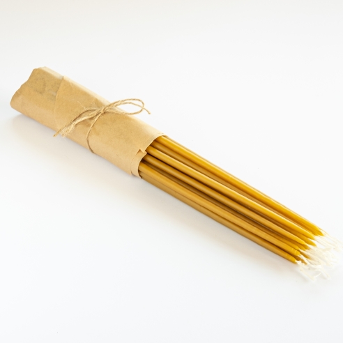 Getauchte Bienenwachskerzen - 32cm, 13"