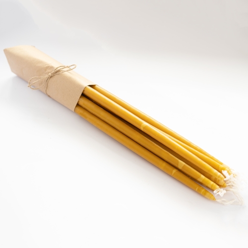Getauchte Bienenwachskerzen - 44cm, 17"