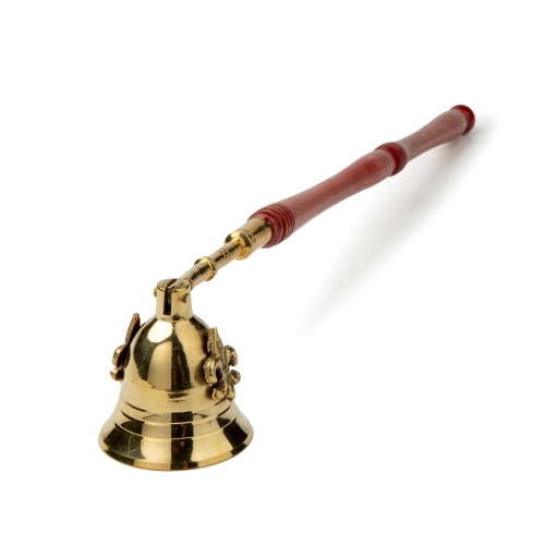 Kerzenglockenlöscher - Goldfarbe, Ornament