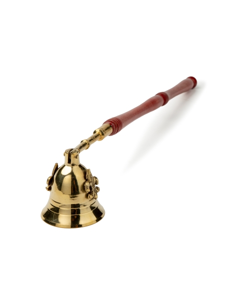 Kerzenglockenlöscher - Goldfarbe, Ornament