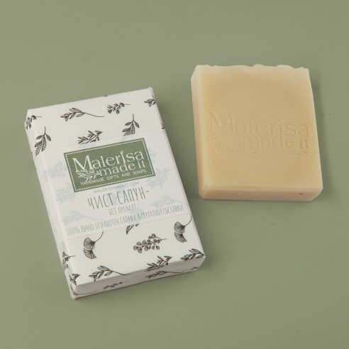 Handmade soap bar, fragrance free