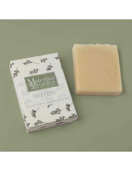 Handmade soap bar, fragrance free