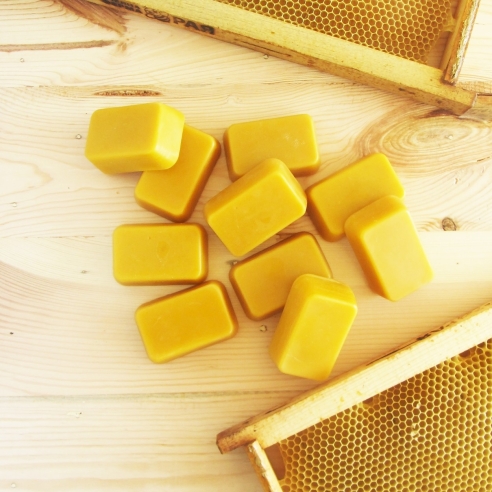 Natural Yellow Beeswax, filtered - 70g