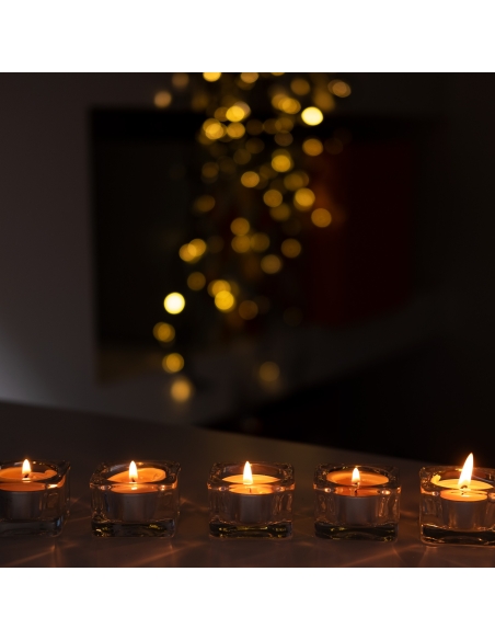 Natural Beeswax Tealight Candle - refills 36pcs box