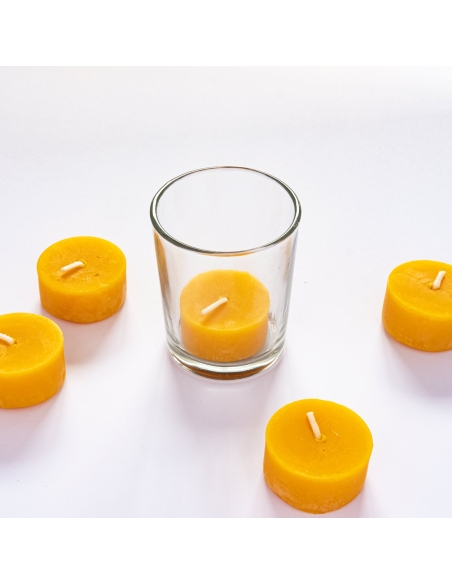 Votive candles glass holder