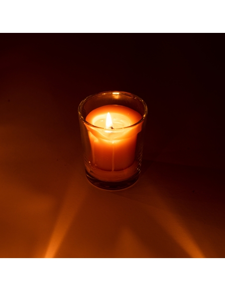 Votive candles glass holder